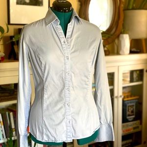 Cotton button up dress shirt